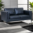 2-Seater Sofa Valencia Black